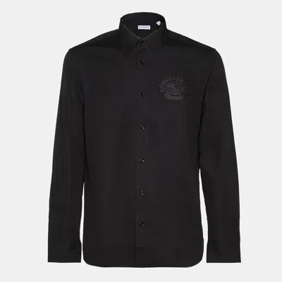 Burberry Black Nylon Shirt In Multicolor