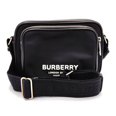 Pre-owned Burberry Black Nylon Shoulder Bag ()