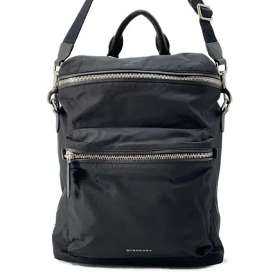 Pre-owned Burberry Black Nylon Shoulder Bag ()