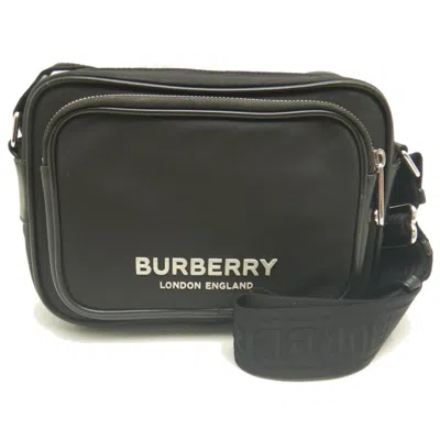 Pre-owned Burberry Black Nylon Shoulder Bag ()