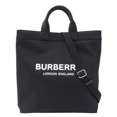 Pre-owned Burberry Black Nylon Shoulder Bag Tote Bag ()
