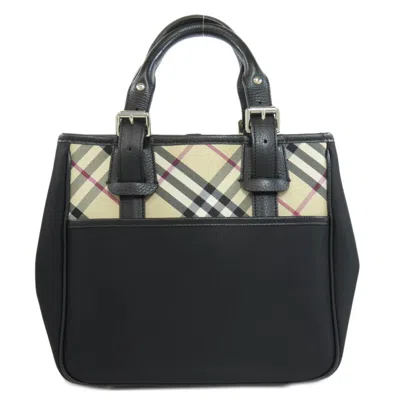 Pre-owned Burberry Black Nylon Tote Bag ()