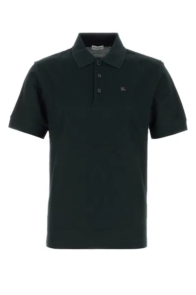Burberry Black Piquet Polo Shirt