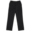 Burberry Black Pocket Detail Wool Mohair Tailored Trousers In Black