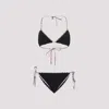 Burberry Black Polyamide Bikini In Black