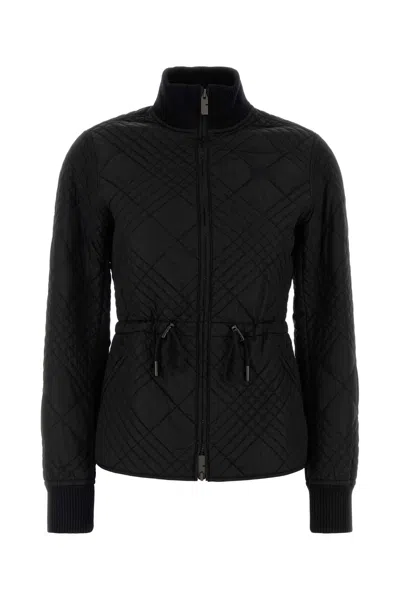 Burberry Women Black Polyester Blend Jacket