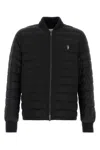 Burberry Black Polyester Down Jacket In Black