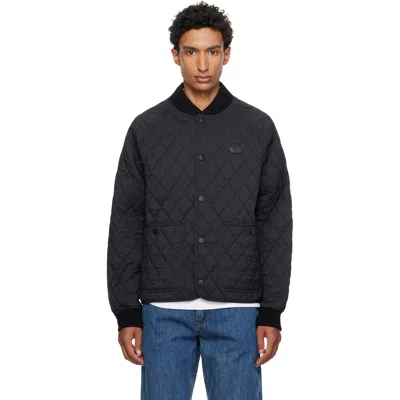 Burberry Black Quilted Nylon Jacket In A1189 Black
