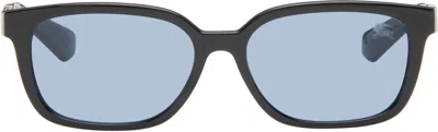 Burberry Black Rectangular Sunglasses