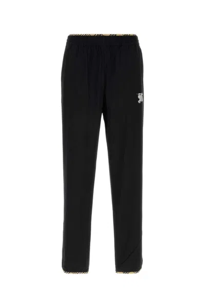 Burberry Black Regular Track Trousers