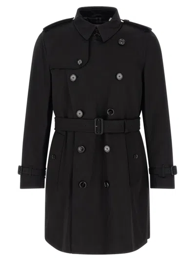 Burberry Black Regular Trench Coat
