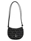 Burberry Rocking Horse Shoulder Bags Black In Black