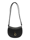 Burberry Women's Elegant Leather Bag For All Occasions In Black