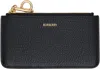 Burberry Black Rocking Horse Zip Card Holder​ In Black
