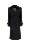 Burberry Blend Silk Trench Coat Women