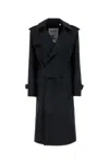 Burberry Blend Silk Trench Coat Women