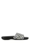 Burberry Beige Dive Check Slides