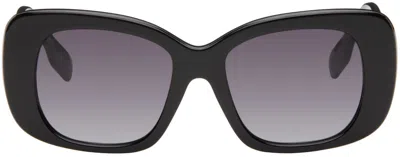 Burberry Black Square Sunglasses In 30018g Black
