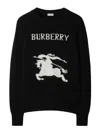 Burberry Sweatshirt With Print In Black