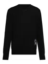 Burberry Mw-smt Sweatshirt In Black