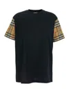 Burberry Regular Logo T-shirt In Black