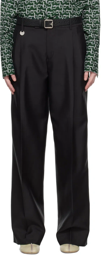 Burberry Black Tailored Trousers