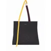 Burberry Black Technical Astra Messenger  Bag In Red/black