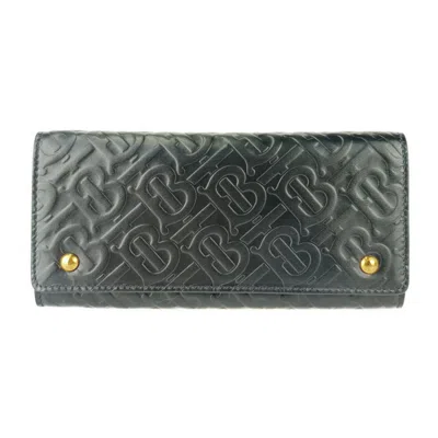 Pre-owned Burberry Black Wallet (bi-fold) ()