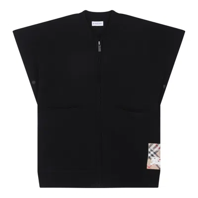 Burberry Black Wool-blend Jacket