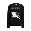 Burberry Black Wool Sweatshirt
