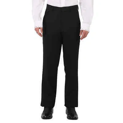 Pre-owned Burberry Black Wool Twill Stripe Detail Tailored Trousers