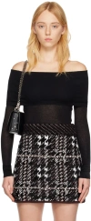 Burberry Black Zadine Sweater In Black