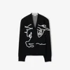 Burberry Ekd-embroidered Cotton Sweatshirt