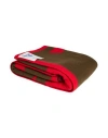 Burberry Blanket Or Cover Military Green Size - Wool In Multi