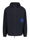 Burberry Lightweight Nylon Jacket By Ekd In Black