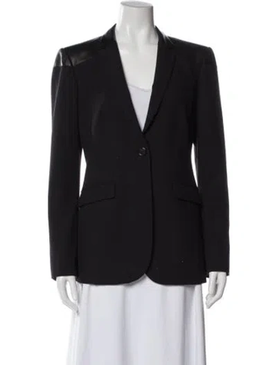 Pre-owned Burberry Blazer In Black