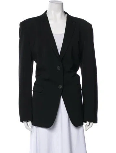 Pre-owned Burberry Blazer In Black