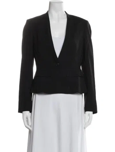 Pre-owned Burberry Blazer In Black