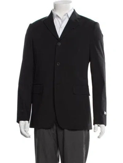 Pre-owned Burberry Blazer In Black