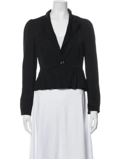 Pre-owned Burberry Blazer In Black
