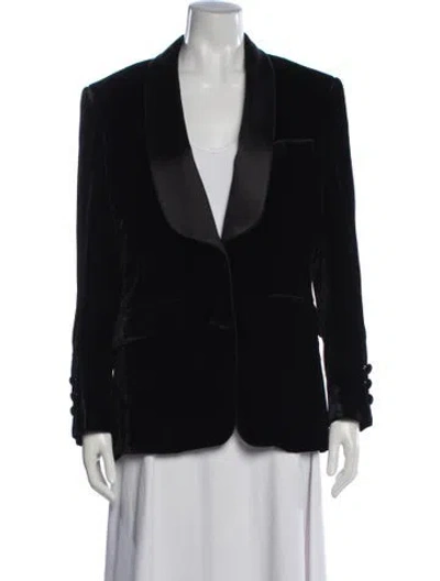 Pre-owned Burberry Blazer In Black
