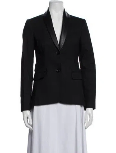 Pre-owned Burberry Blazer In Black
