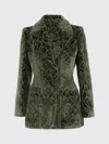 Burberry Blazer  Woman Color Green In Green