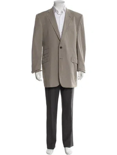 Pre-owned Burberry Blazer In Neutral