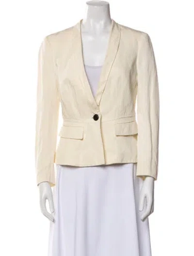 Pre-owned Burberry Blazer In Neutral