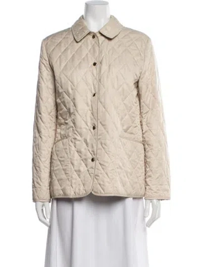 Pre-owned Burberry Blazer In Neutral