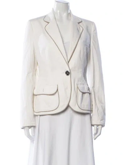 Pre-owned Burberry Blazer In Neutral