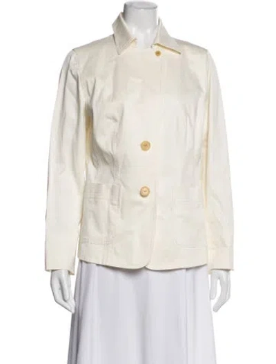 Pre-owned Burberry Blazer In Neutral