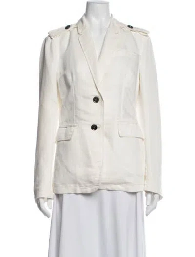 Pre-owned Burberry Blazer In Neutrals