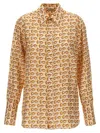 Burberry Blouse In Tan